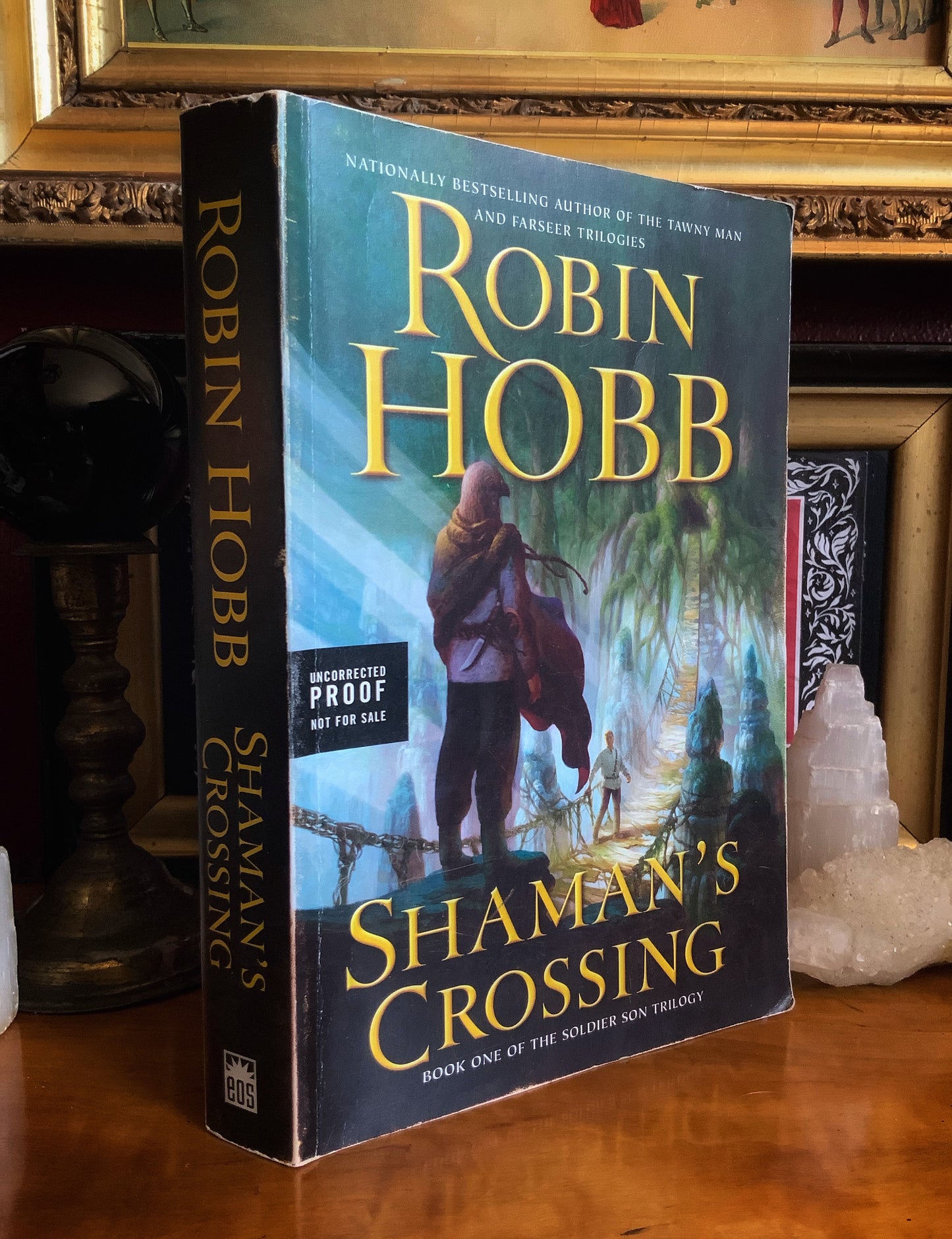 Shaman's Crossing Uncorrected Proof by Robin Hobb