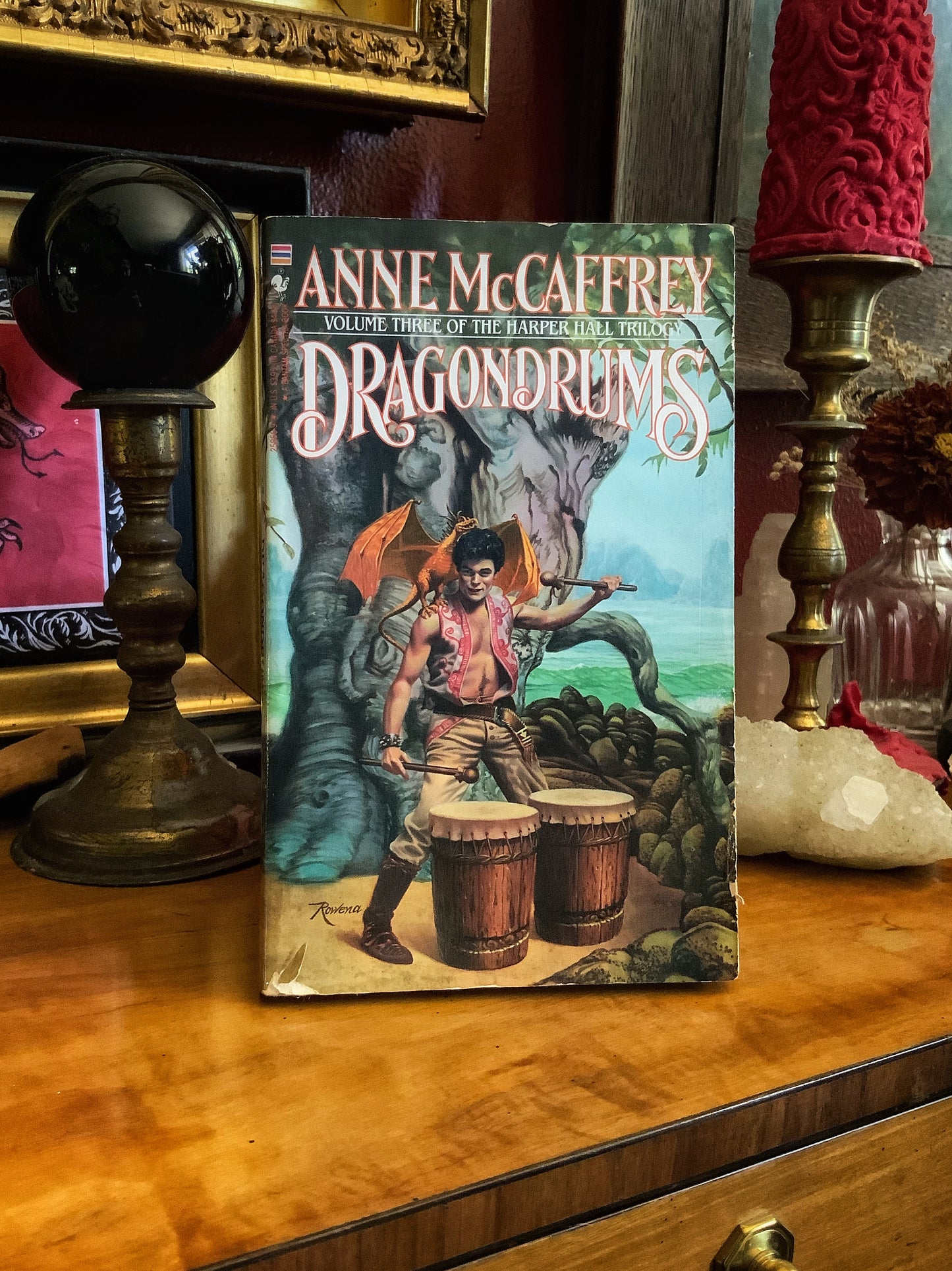 Dragondrums by Anne McCaffrey - Volume Three of the Harper Hall Trilogy - Paperback