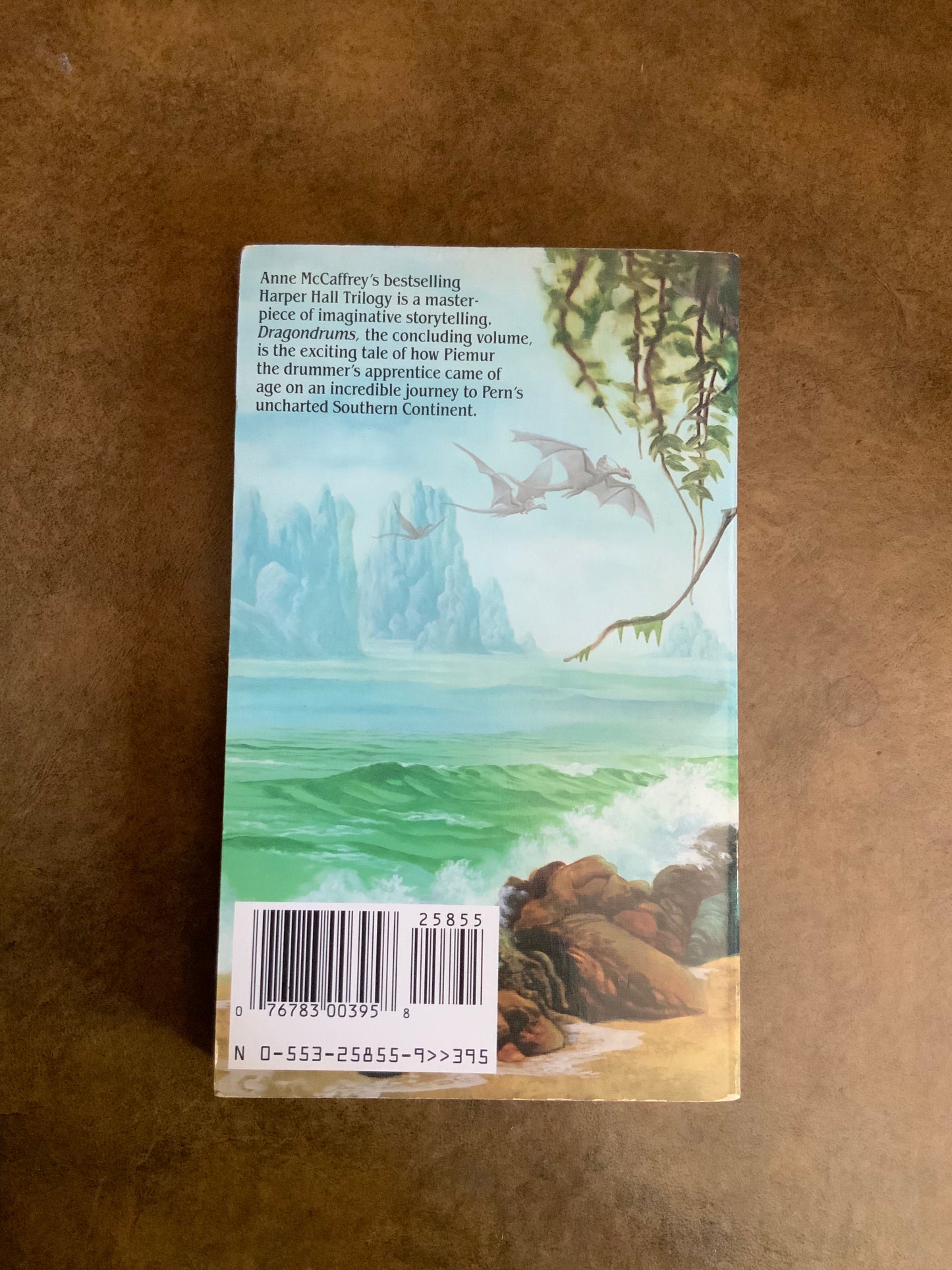Dragondrums by Anne McCaffrey - Volume Three of the Harper Hall Trilogy - Paperback