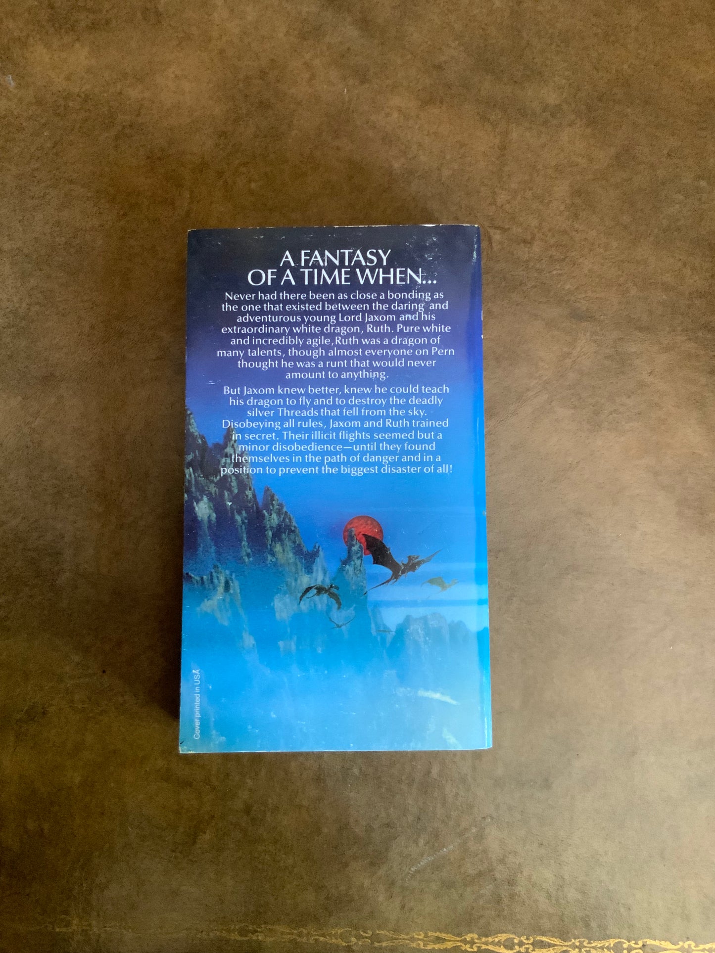 The White Dragon by Anne McCaffrey - Volume Three of the Dragonriders of Pern - Paperback