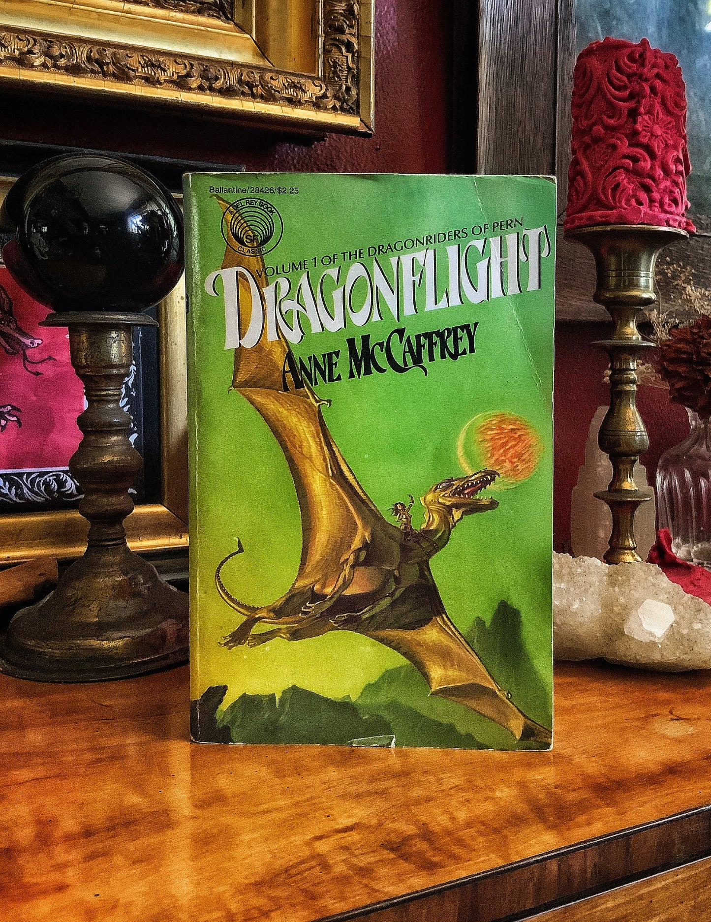 Dragonflight by Anne McCaffrey - Volume One of the Dragonriders of Pern - Paperback