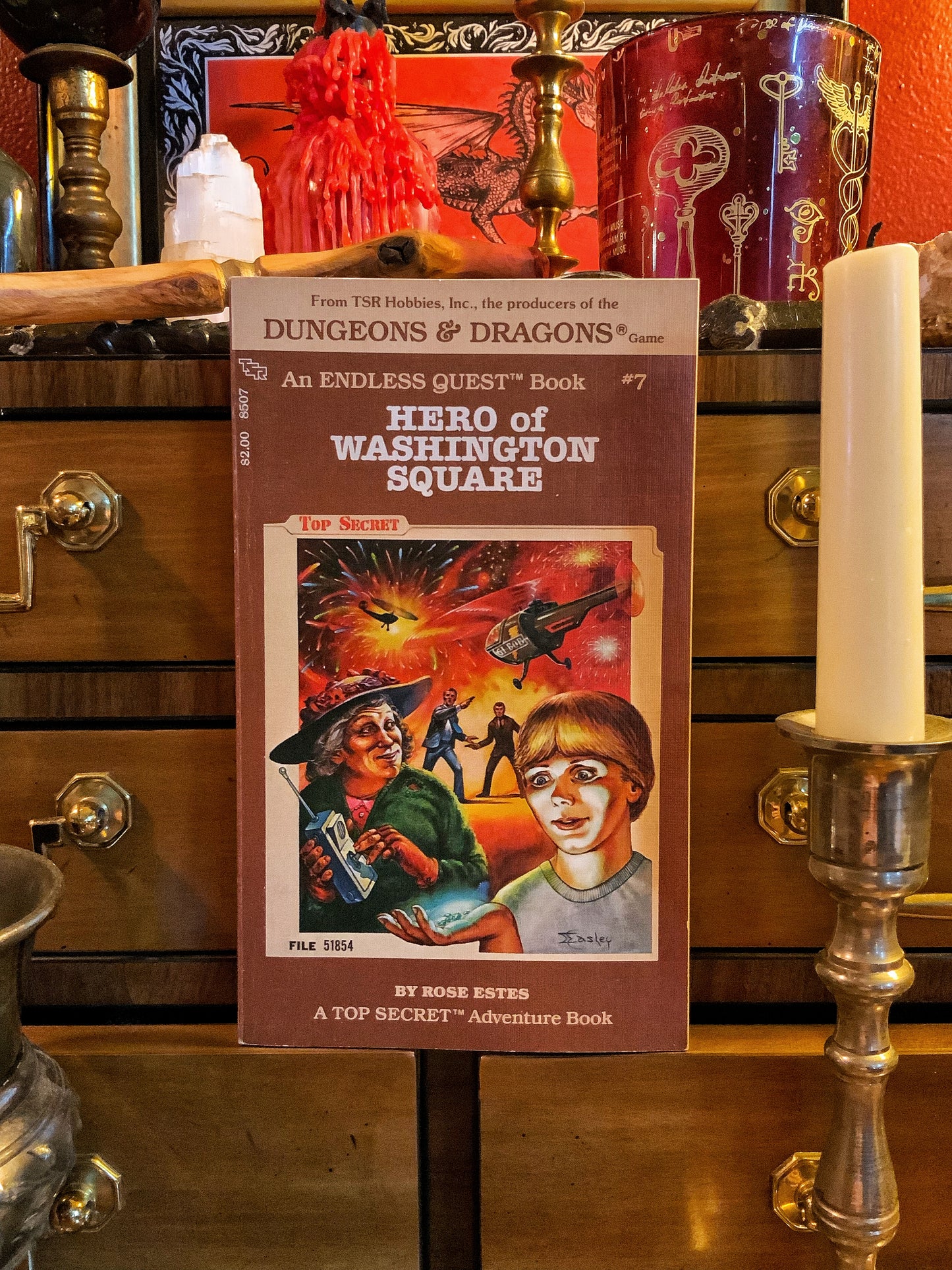 Hero of Washington Square: An Endless Quest Book #7 by Rose Estes