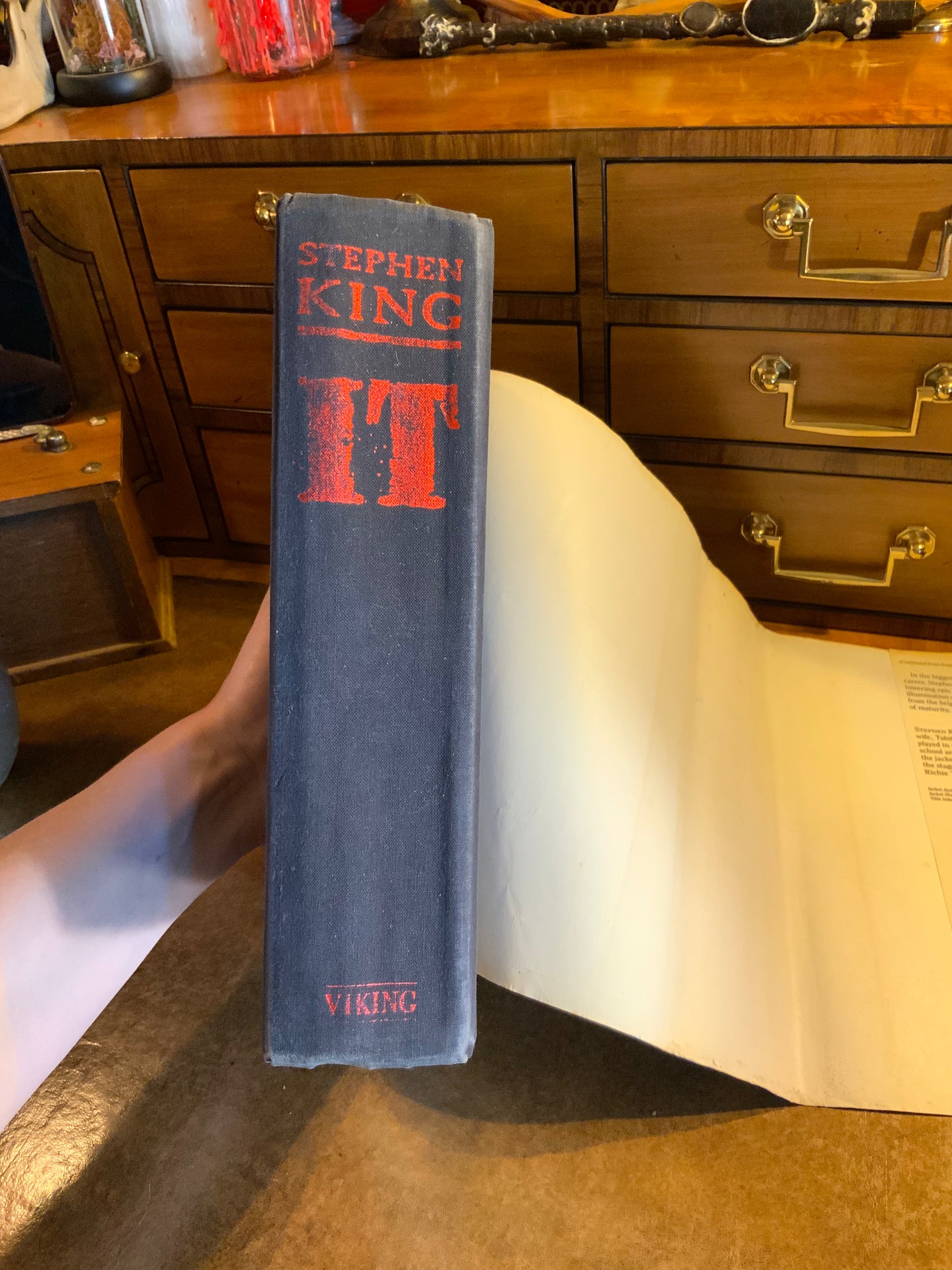 IT by Stephen King - First Edition First Printing