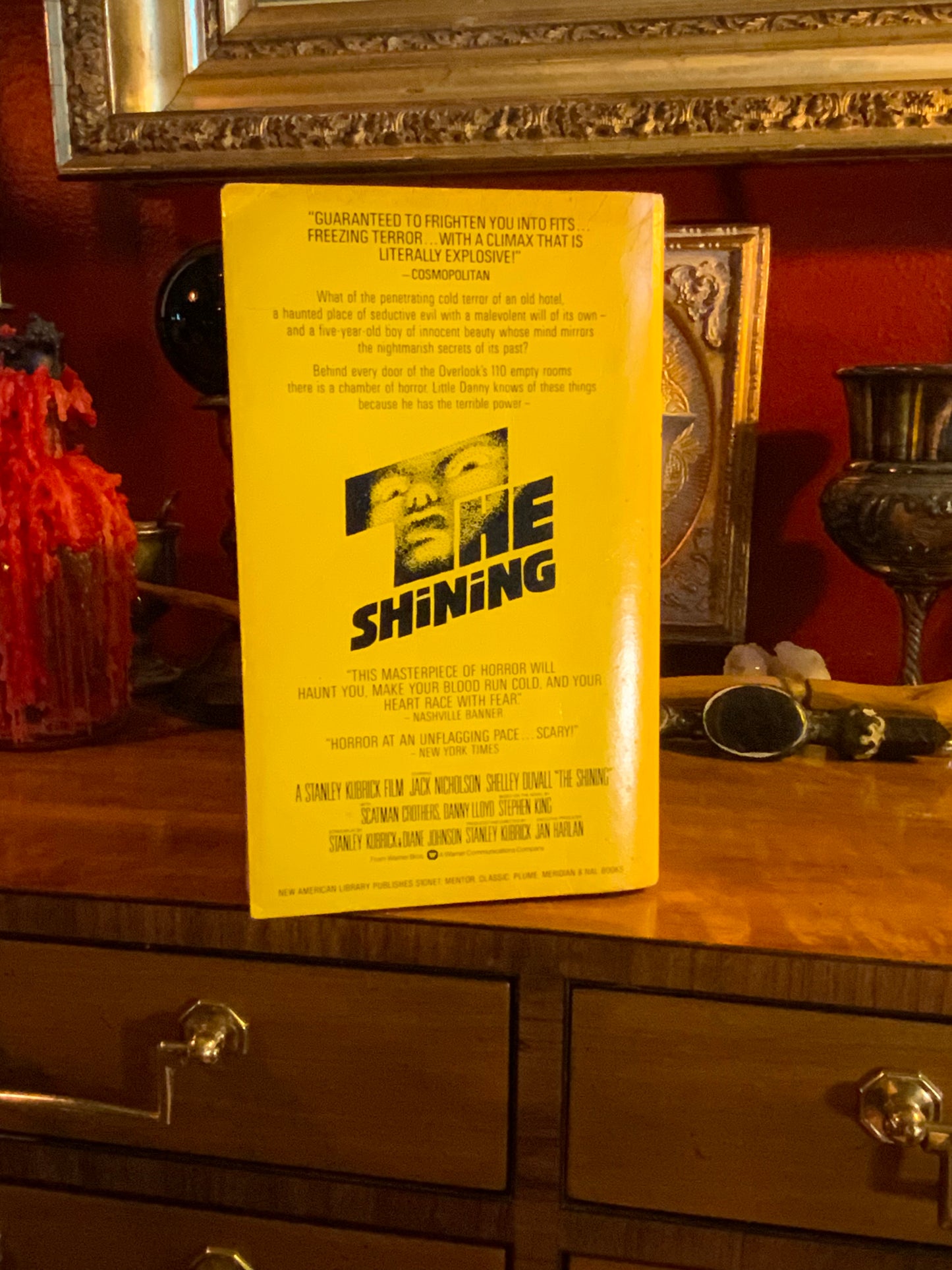 The Shining by Stephen King - 1978 first Signet paperback edition