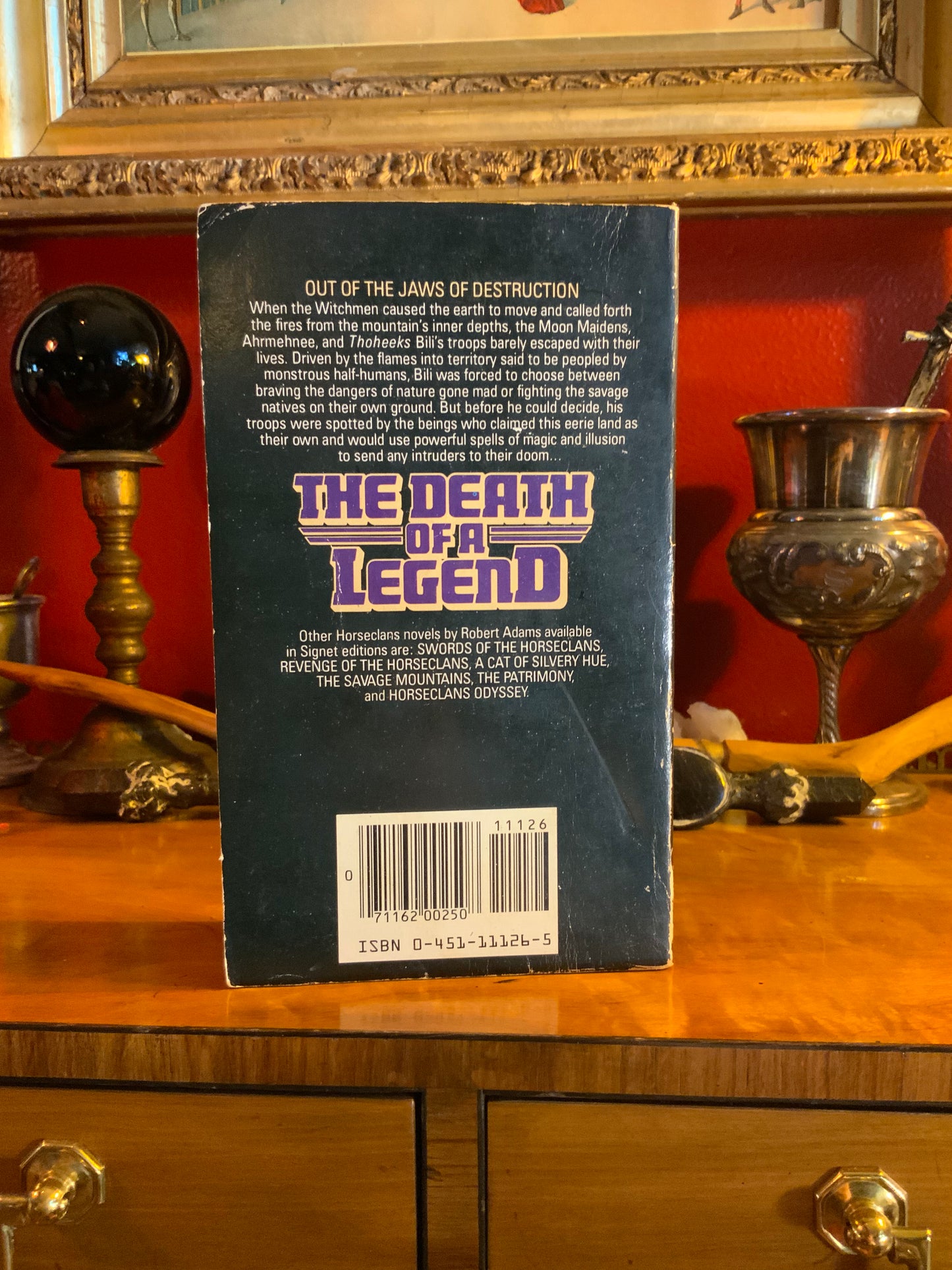 The Death of a Legend by Robert Adams - Horseclans #8