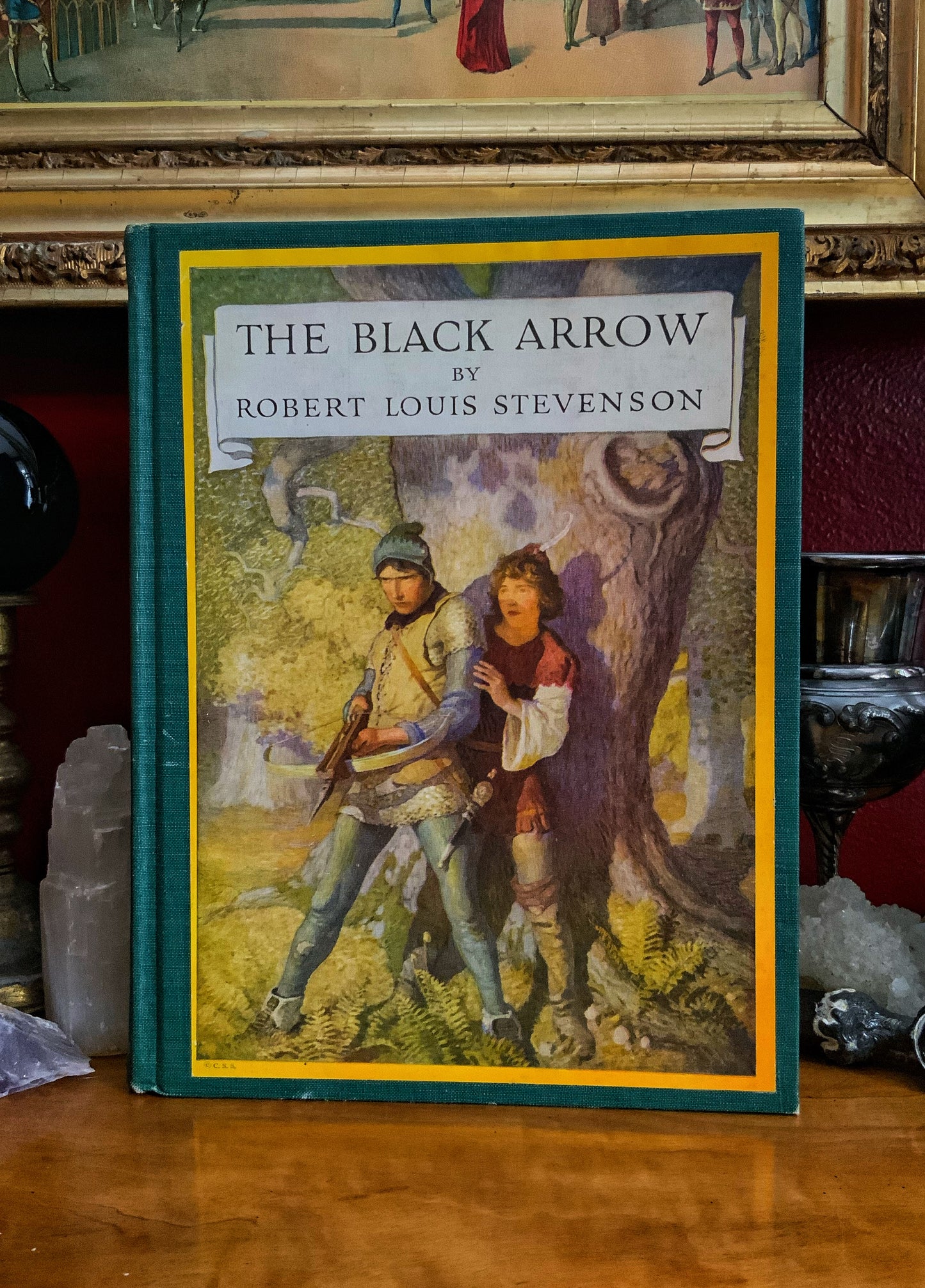 The Black Arrow by Robert Louis Stevenson - Illustrations by N.C. Wyeth.