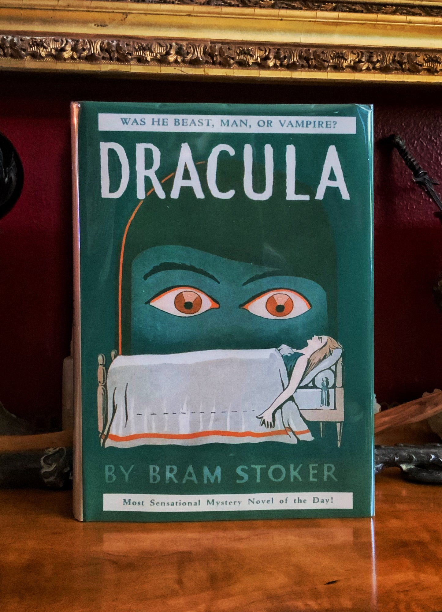 Dracula by Bram Stoker - 1927 Grossett & Dunlap - FASCIMILE dust jacket