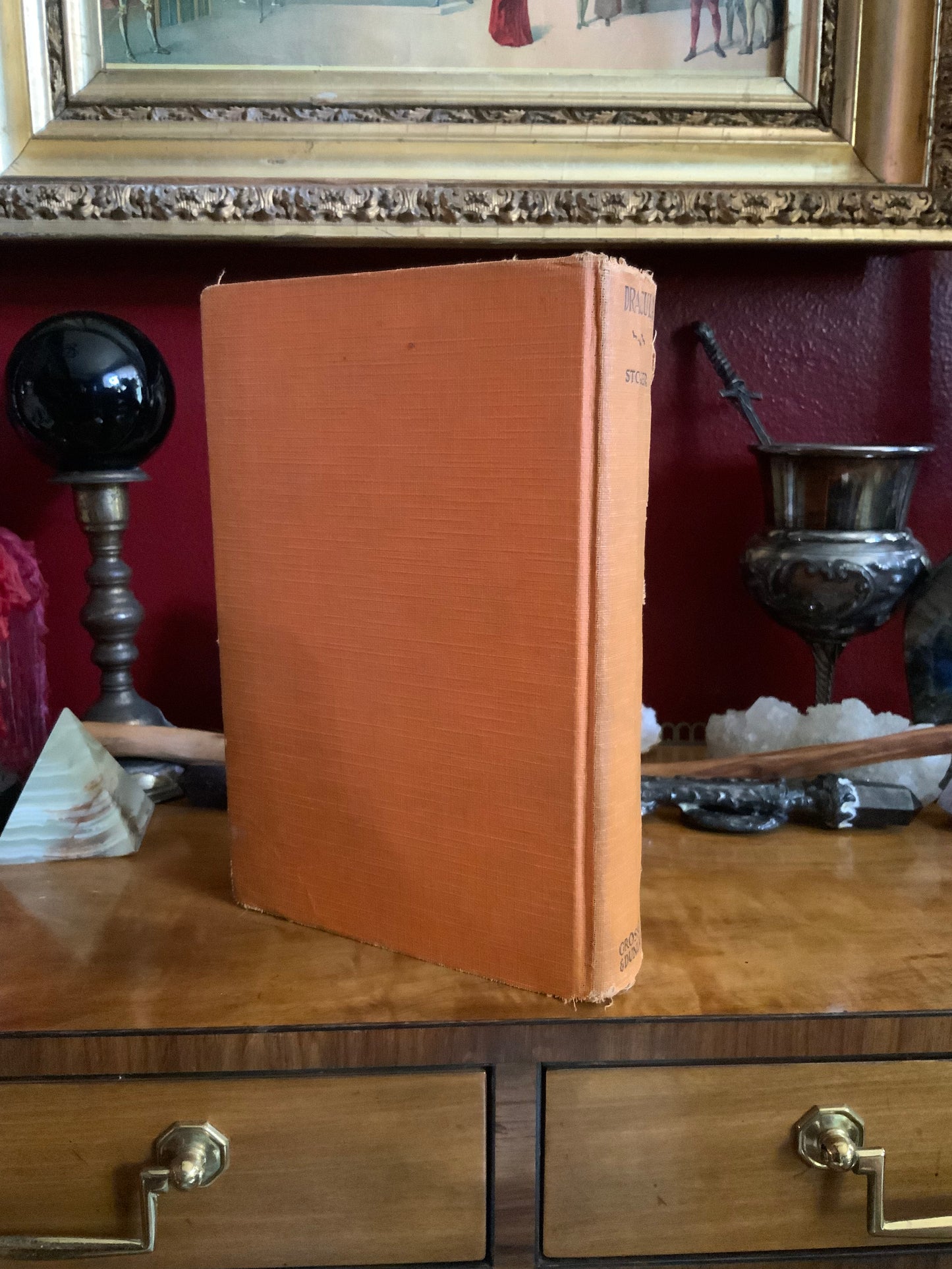 Dracula by Bram Stoker - 1927 Grossett & Dunlap - FASCIMILE dust jacket