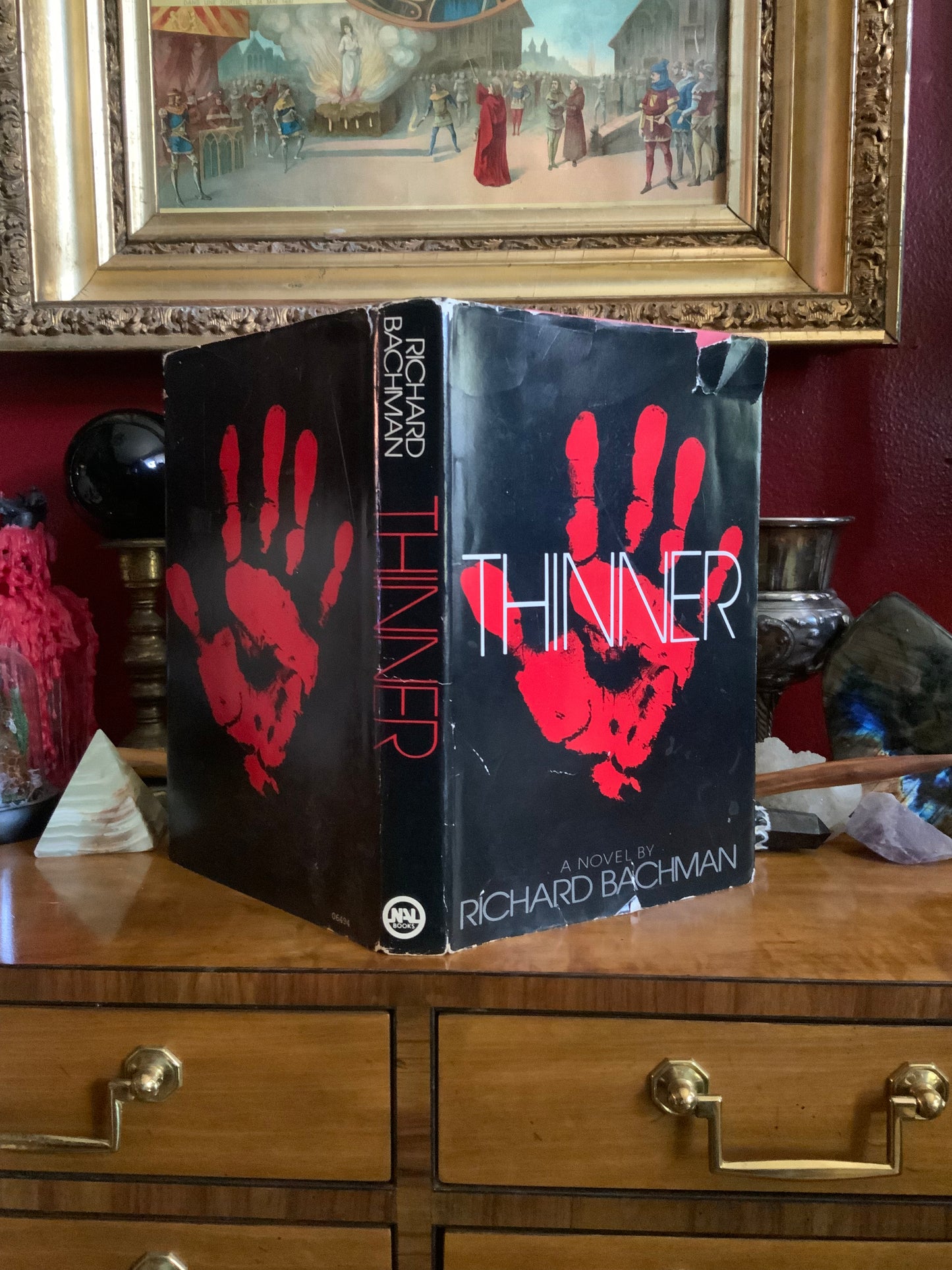 Thinner by Richard Bachman (Stephen King) - Book Club Edition