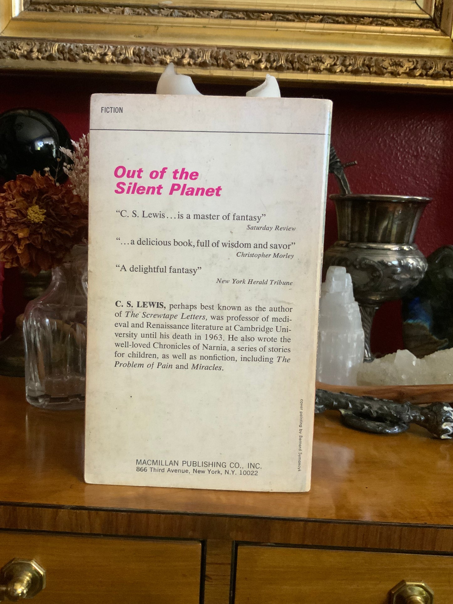 Out of the Silent Planet by C.S. Lewis - 1975 Macmillan paperback