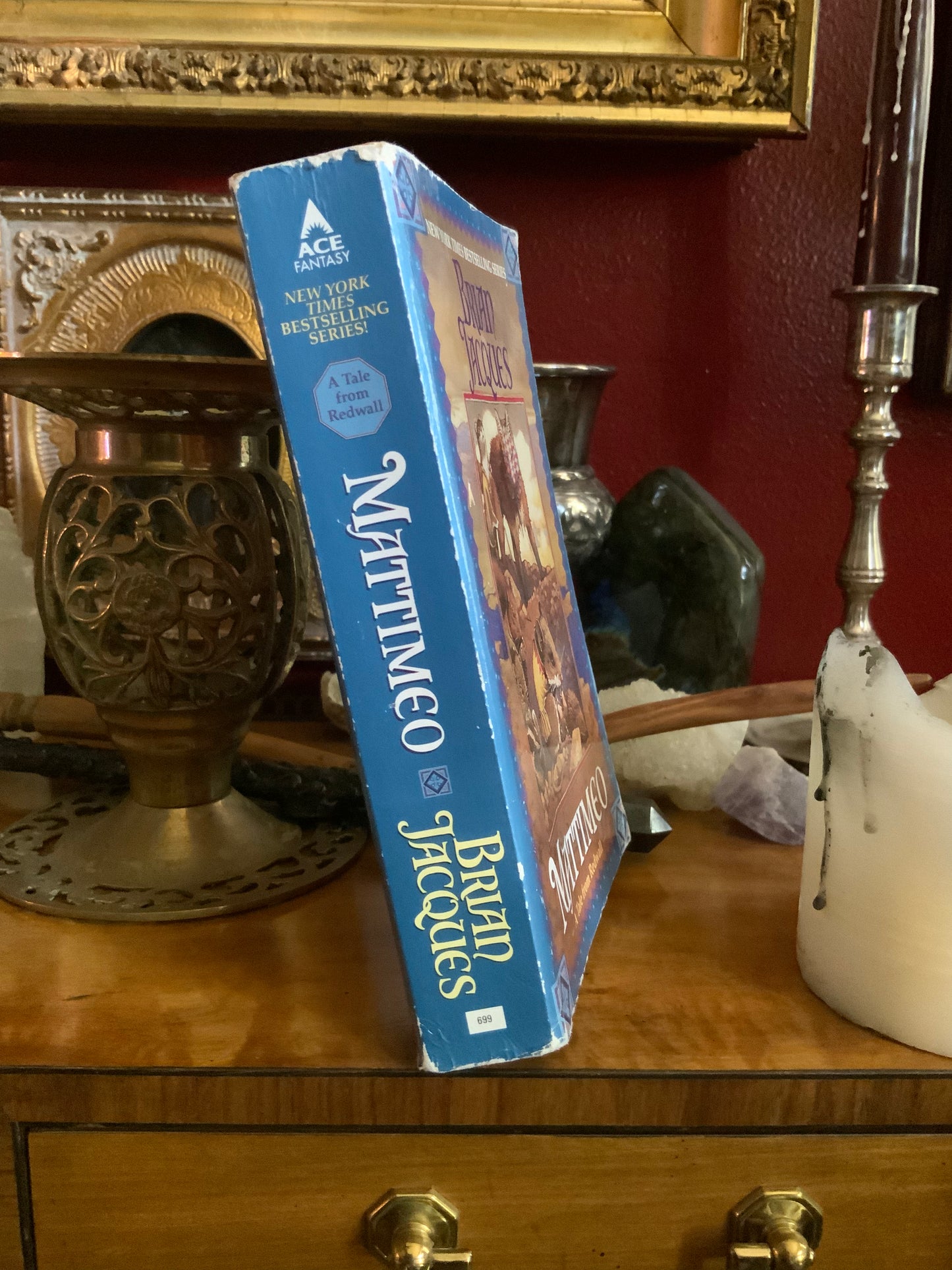 Mattimeo by Brian Jacques - A Tale from Redwall - Ace Books Paperback