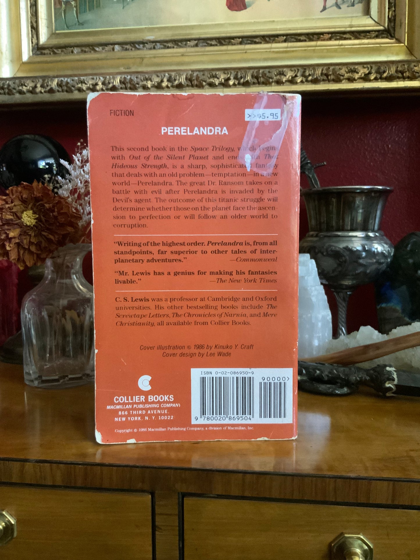 Perelandra by C.S. Lewis - Book 2 of the Space Trilogy - Paperback