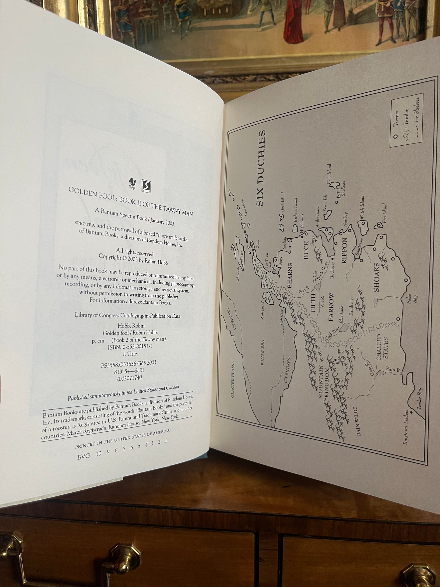 Golden Fool - Robin Hobb - First Edition First Printing