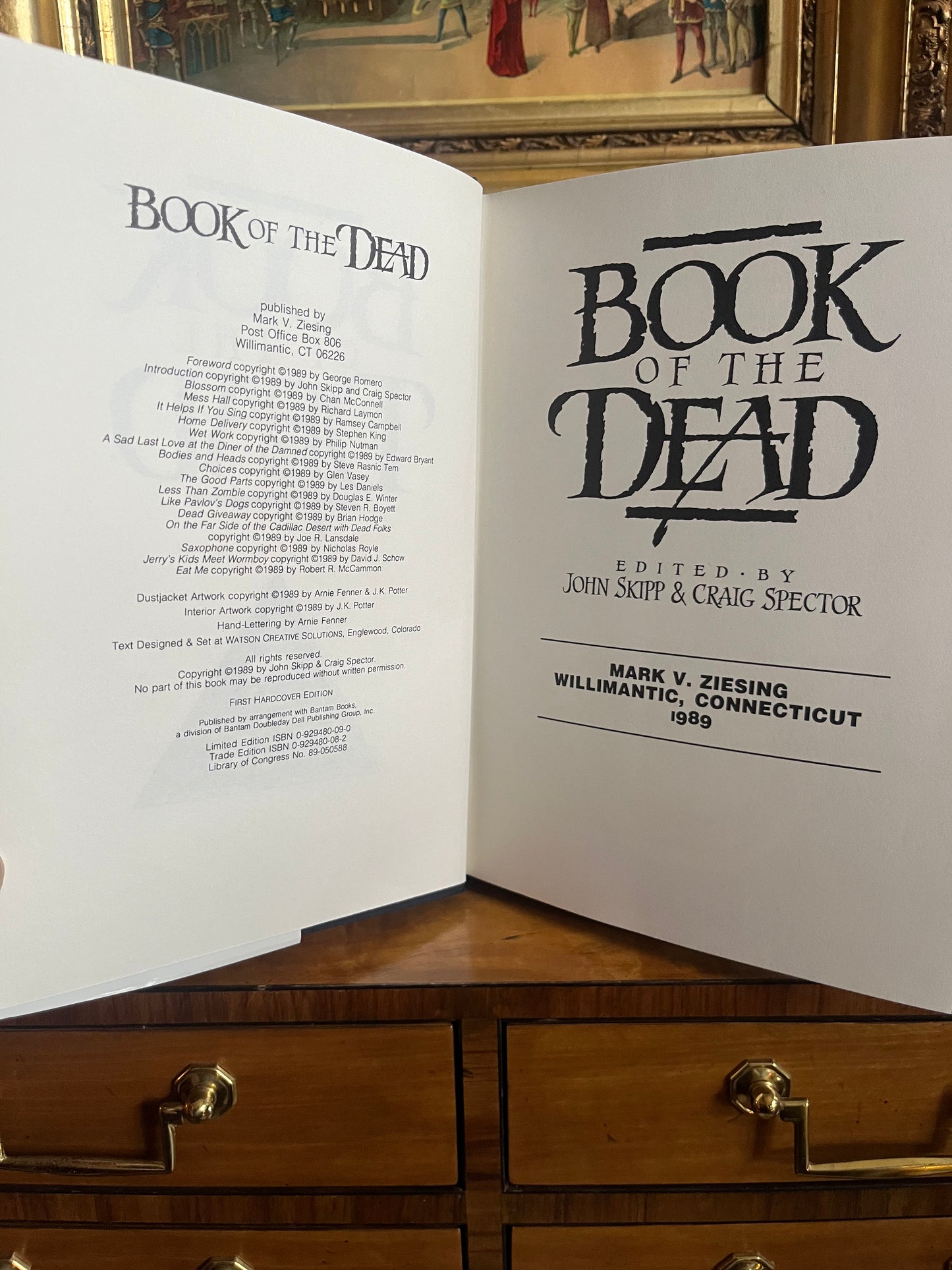 Book of the Dead - Edited by John Skipp & Craig Spector - 1989