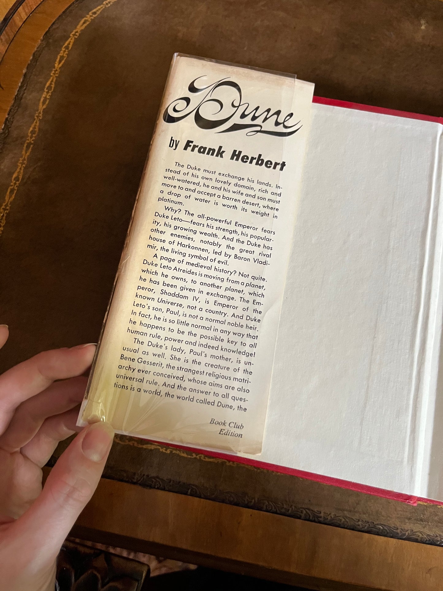Dune - Frank Herbert - SF Book Club Edition