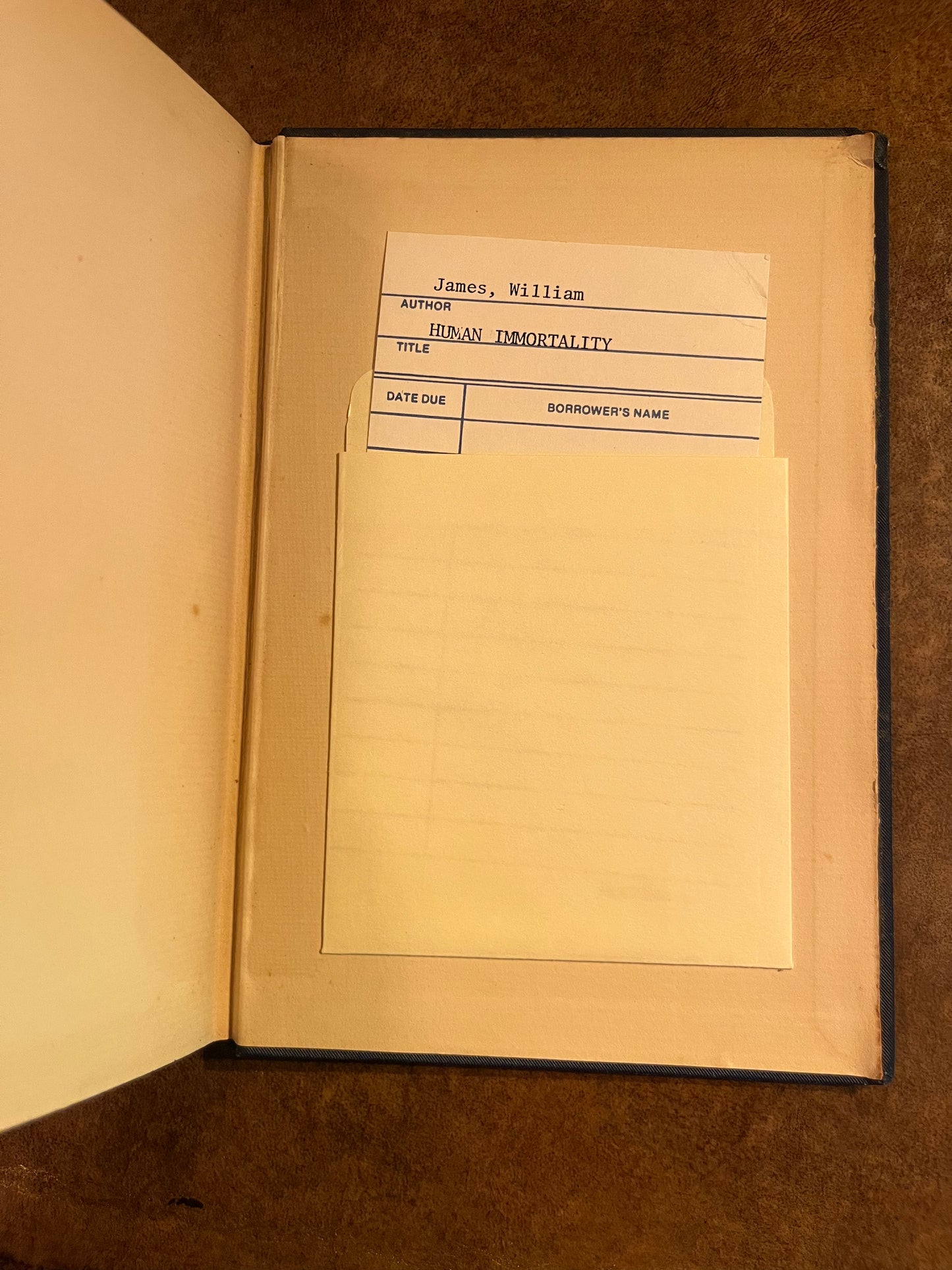 Human immortality by William James - 1898 First Edition