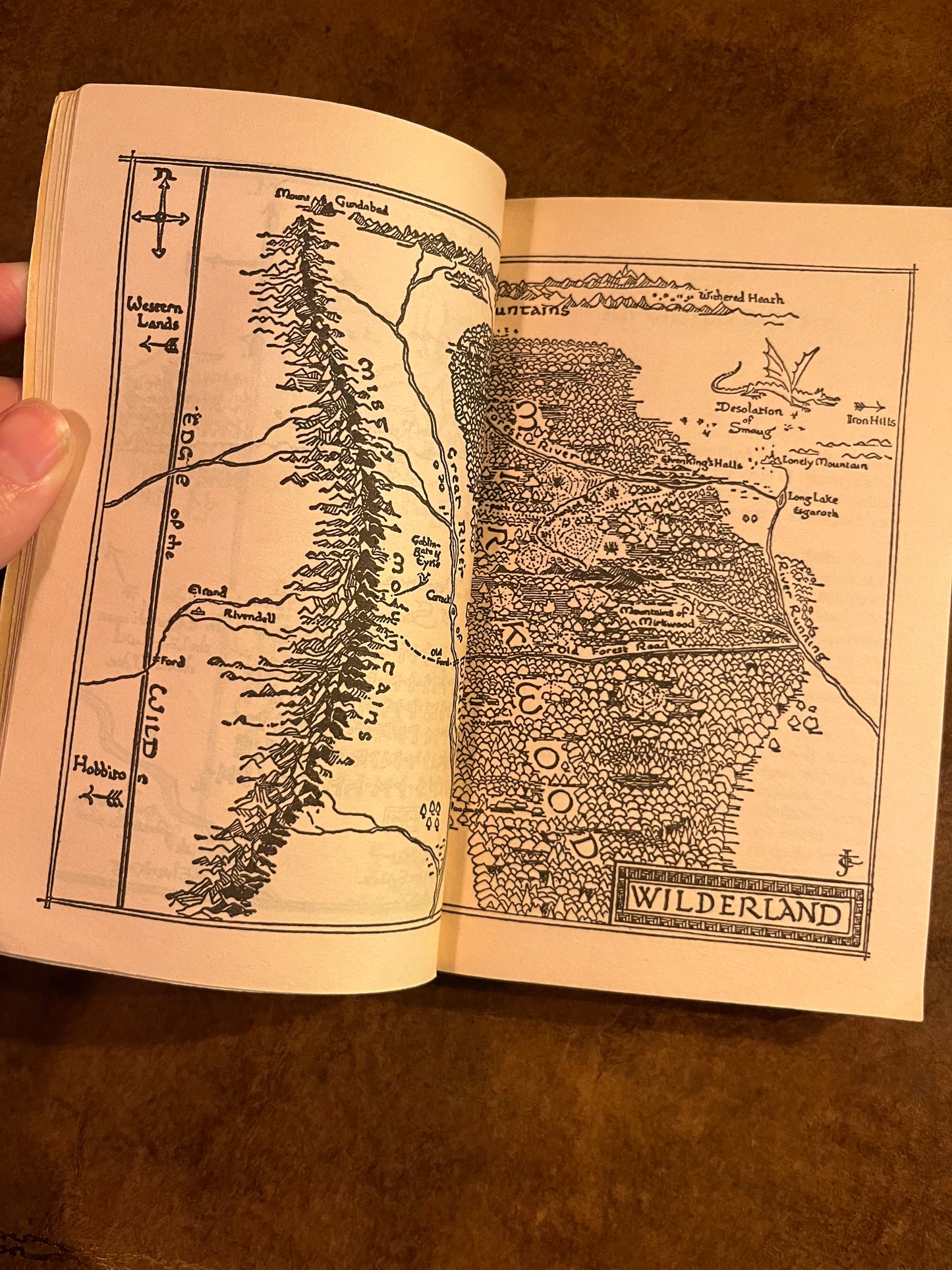 The Hobbit by J.R.R. Tolkien - 1982 Ballantine Books Paperback
