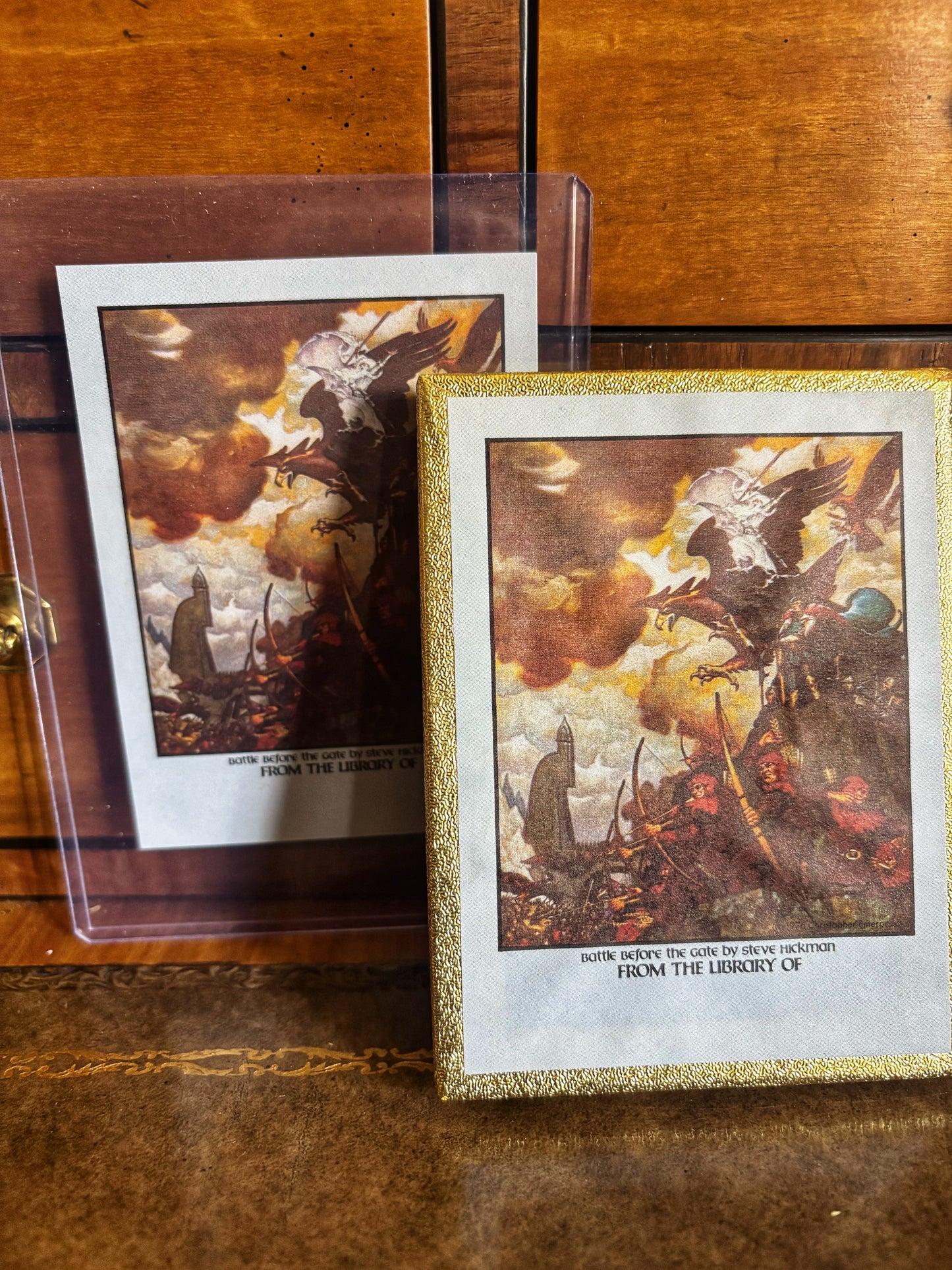 Lord of the Rings bookplate - Illustrated by Steve Hickman