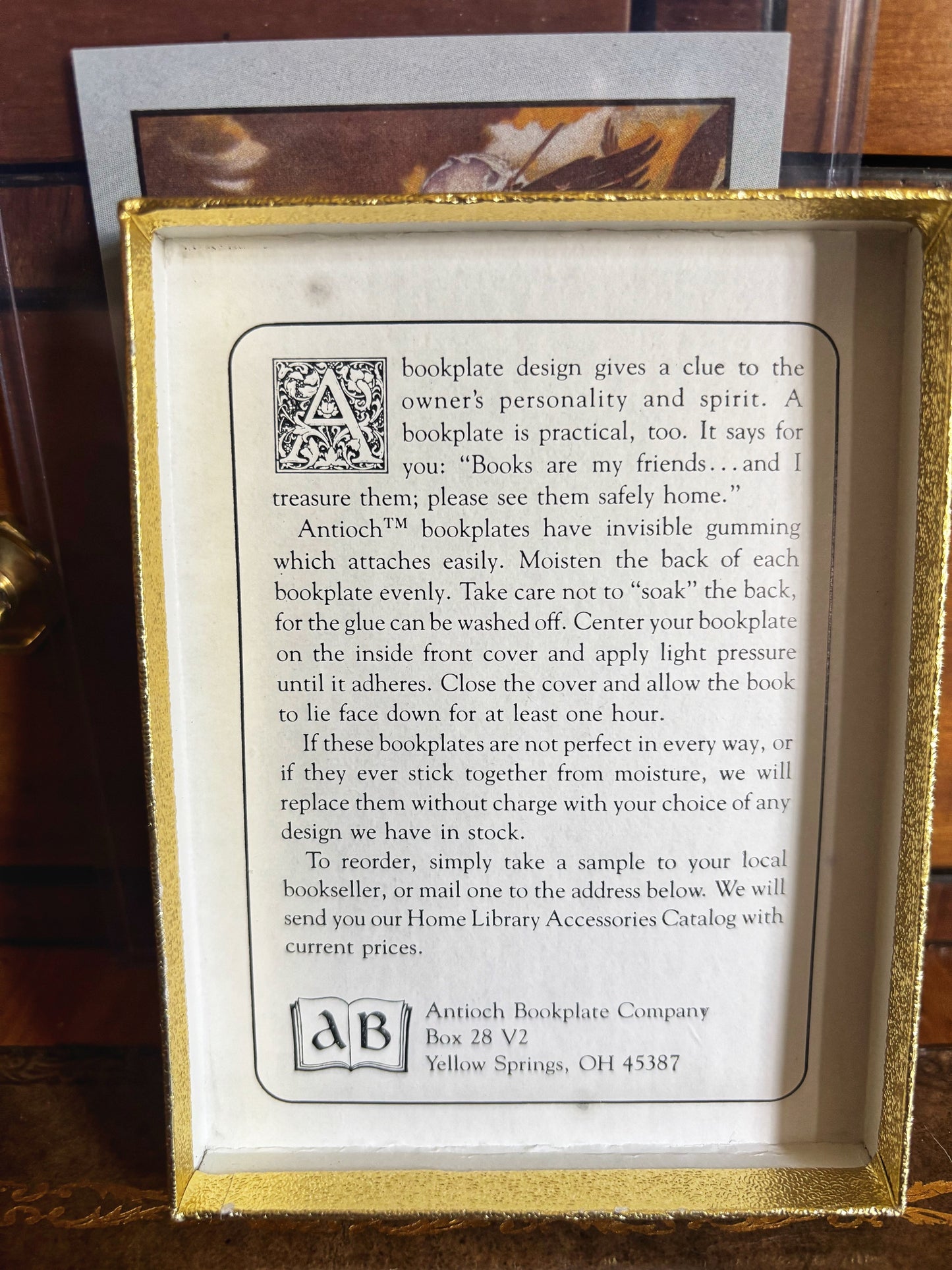 Lord of the Rings bookplate - Illustrated by Steve Hickman