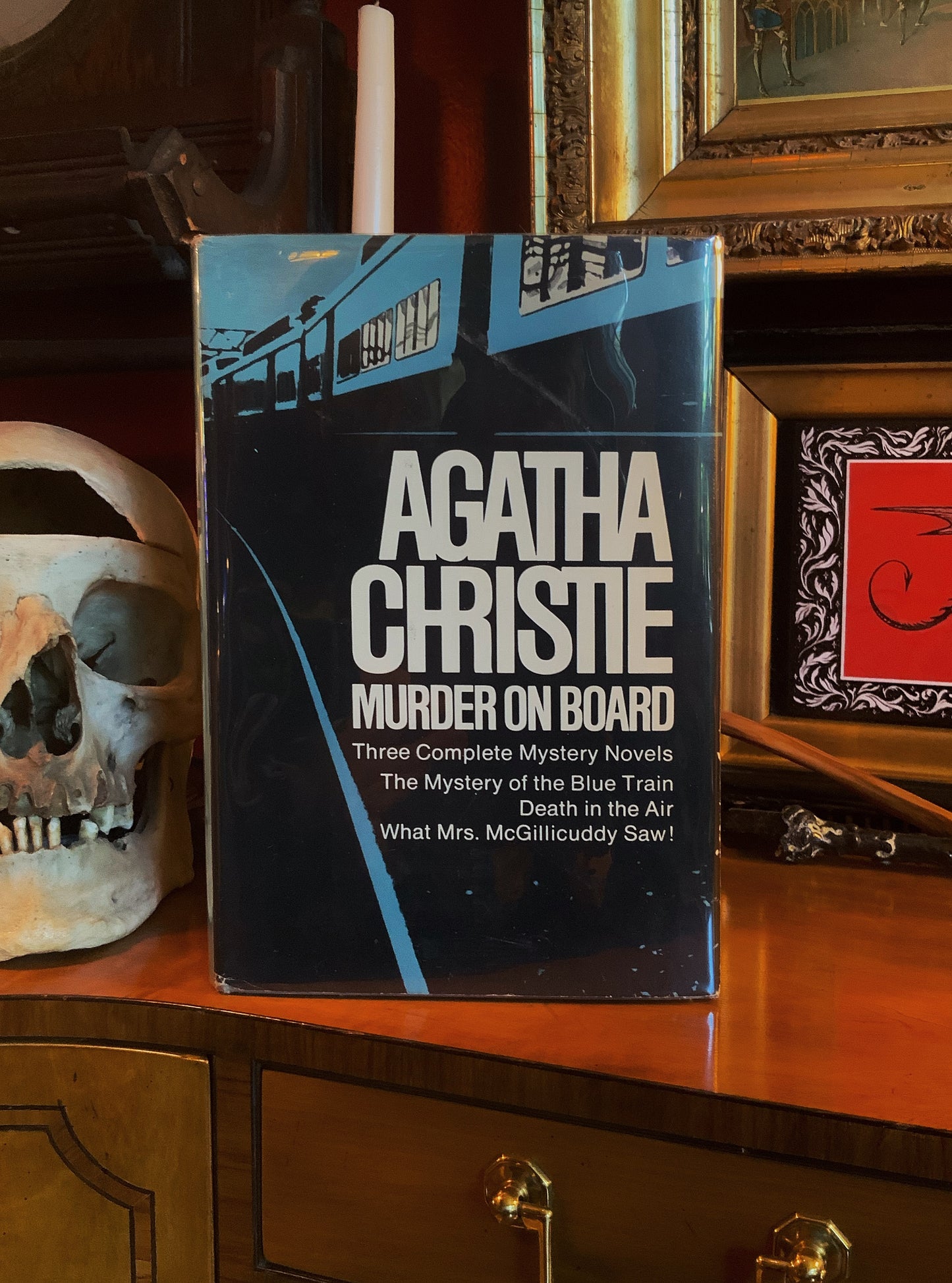 Murder on Board by Agatha Christie. Book Club Edition