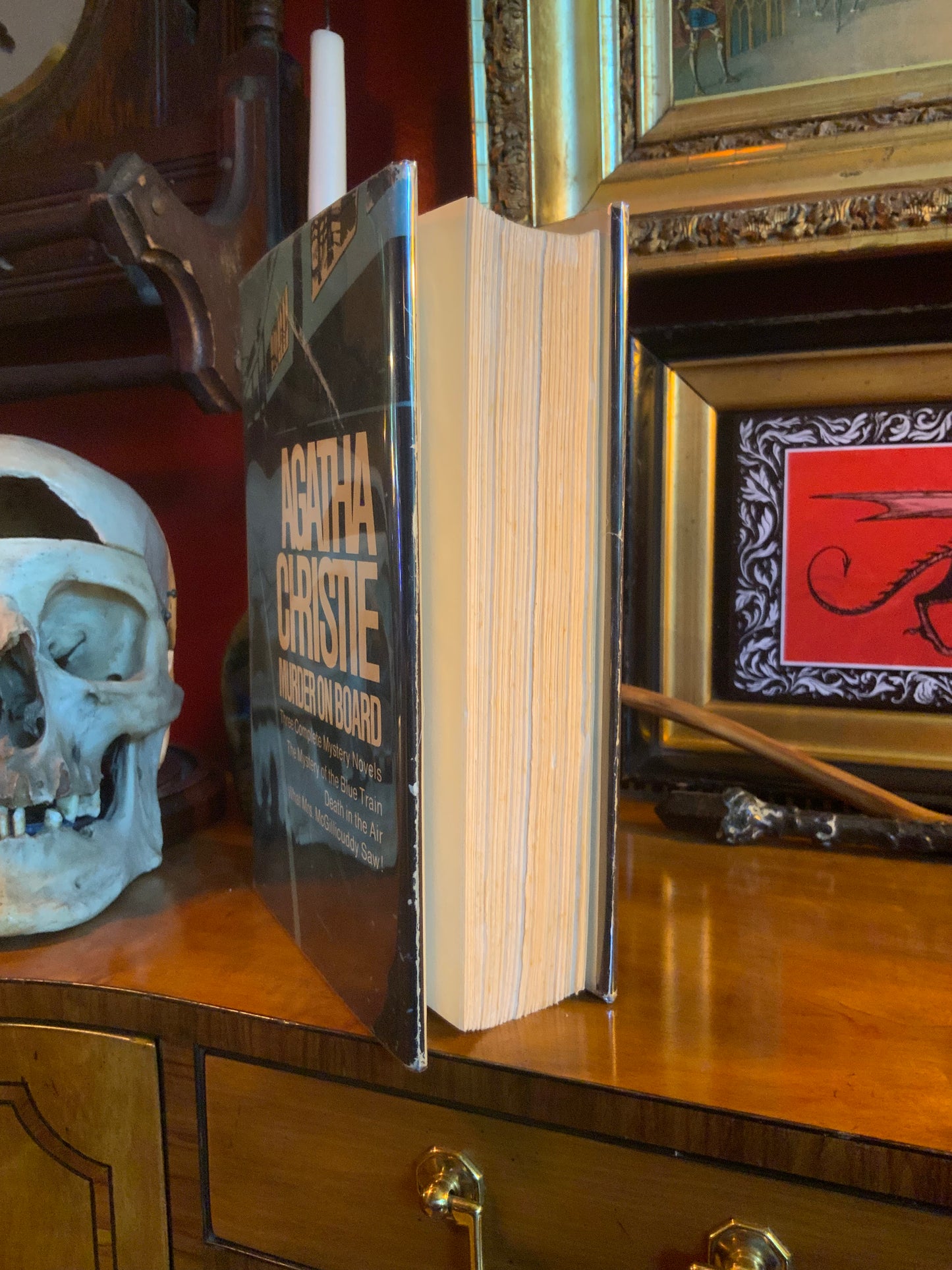 Murder on Board by Agatha Christie. Book Club Edition