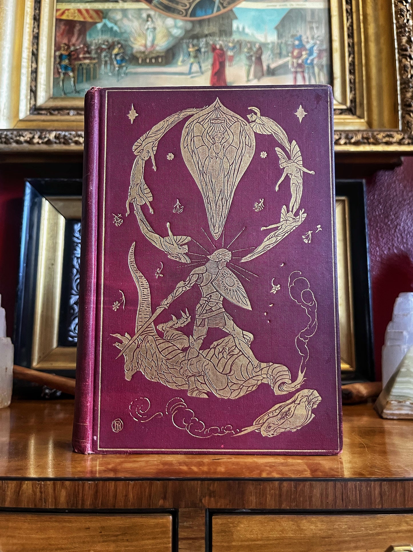 The Crimson Fairy book by Andrew Lang - First Edition - Hardcover 1903