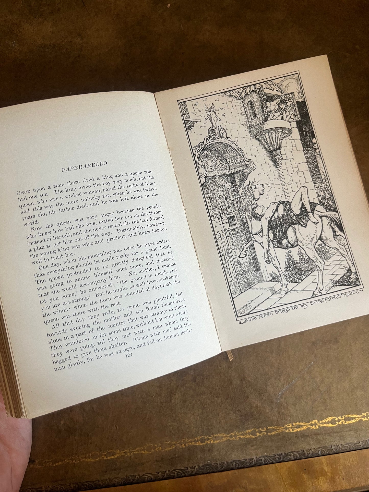 The Crimson Fairy book by Andrew Lang - First Edition - Hardcover 1903
