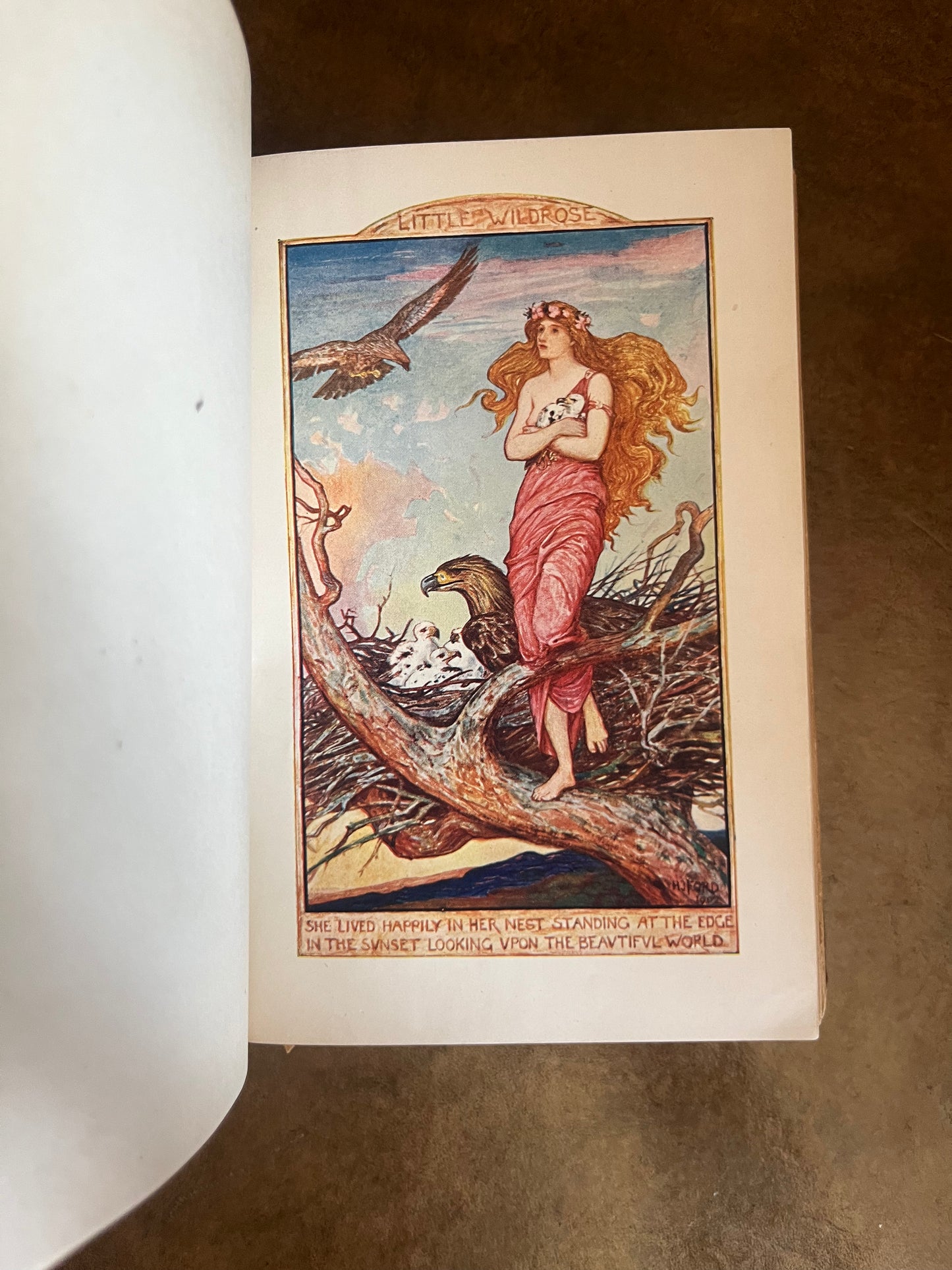 The Crimson Fairy book by Andrew Lang - First Edition - Hardcover 1903