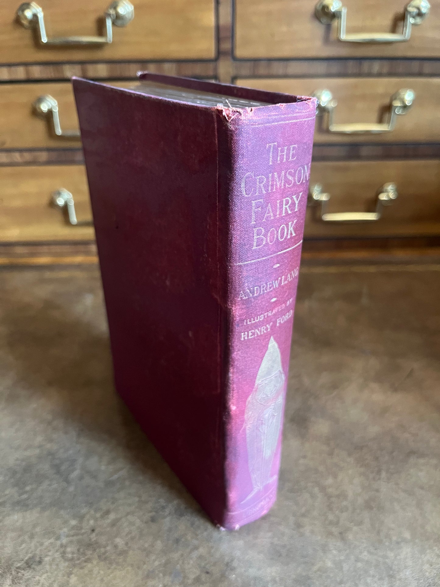 The Crimson Fairy book by Andrew Lang - First Edition - Hardcover 1903