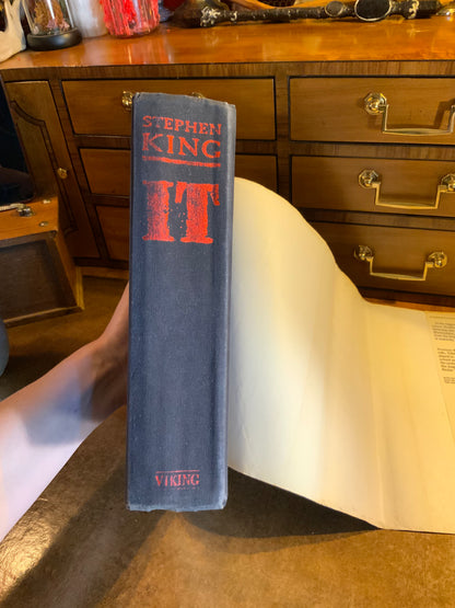 IT by Stephen King - First Edition First Printing