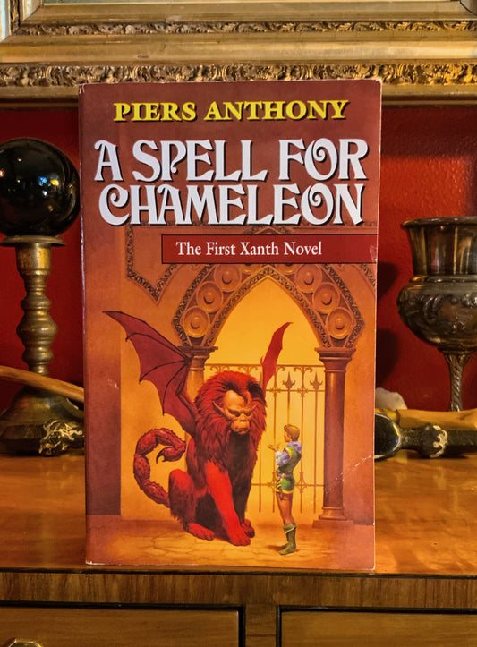 A Spell for Chameleon by Piers Anthony - The First Xanth Novel - Mass market paperback