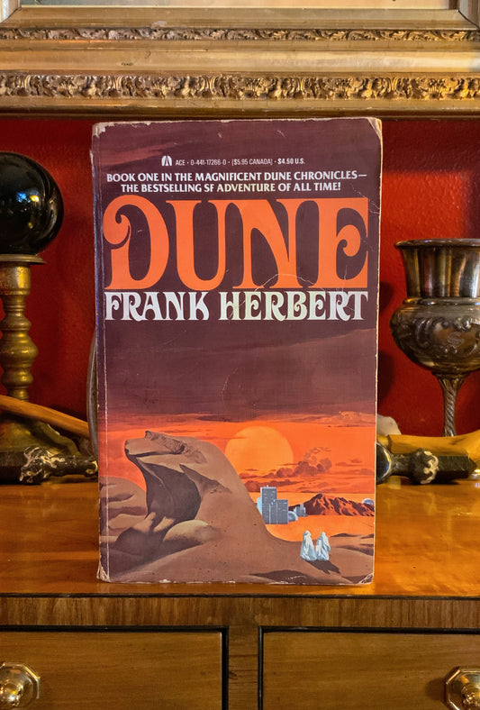 Dune by Frank Herbert - 1987 Ace Paperback edition