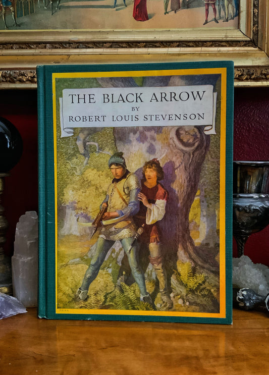 The Black Arrow by Robert Louis Stevenson - Illustrations by N.C. Wyeth.
