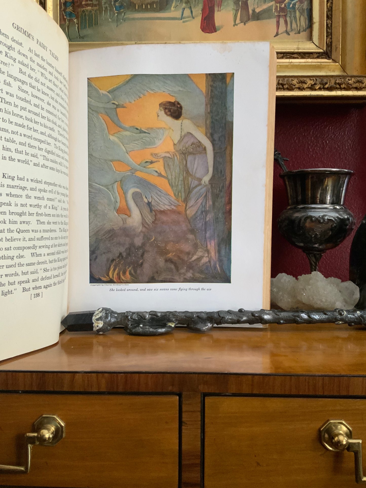 Grimm's Fairy Tales - Selected and Illustrated by Elenore Abbott - 1944 Scribners