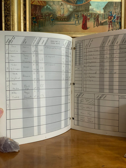 Advanced D&D Dungeon Masters Adventure Log -TSR Games 9036