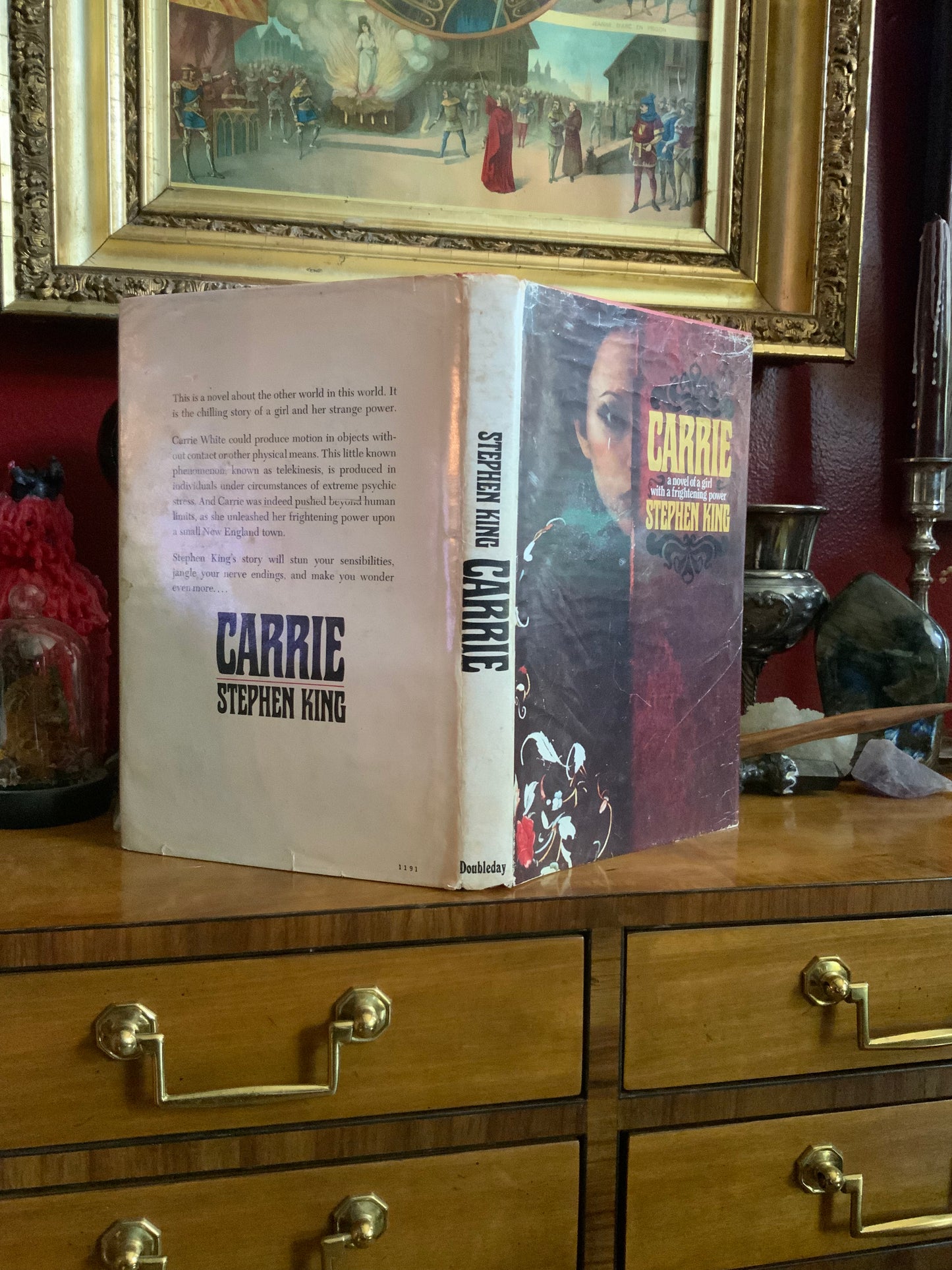 Carrie by Stephen King - Book Club Edition