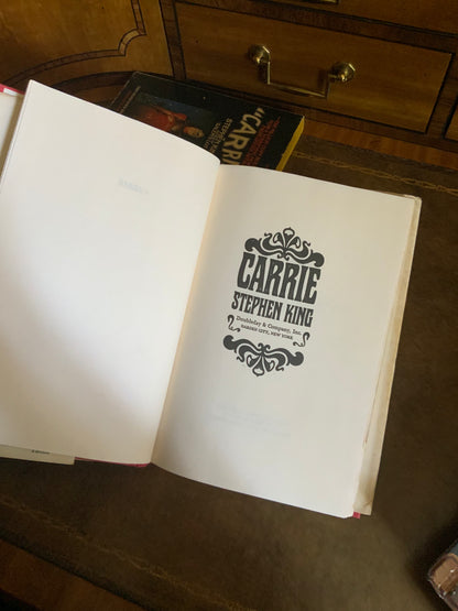 Carrie by Stephen King - Book Club Edition
