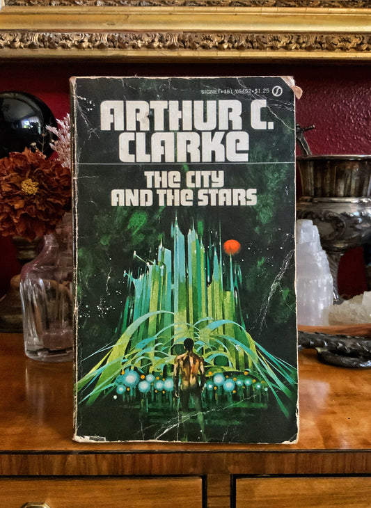 The City and the Stars by Arthur C. Clarke - 1957 Signet Paperback