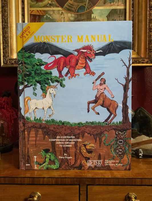 Advanced D&D Monster Manual - 1st edition 4th printing - 1979 TSR #2009