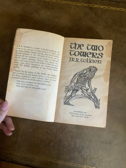 The Lord of the Rings by JRR Tolkien - 1965 Ace paperbacks pirated edition