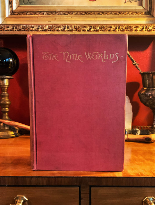 The Nine Worlds, Stories from Norse Mythology by Mary E. Litchfield - 1890 Hardback