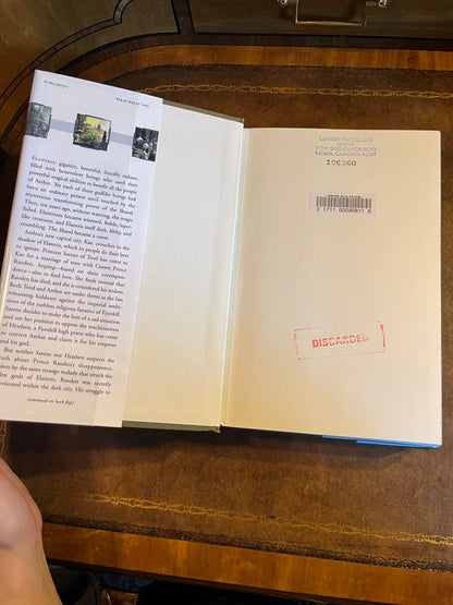 Elantris by Brandon Sanderson - 1st Edition 1st Printing