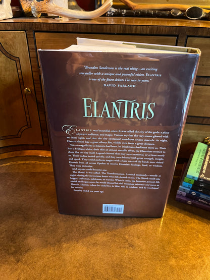 Elantris by Brandon Sanderson - 1st Edition 1st Printing