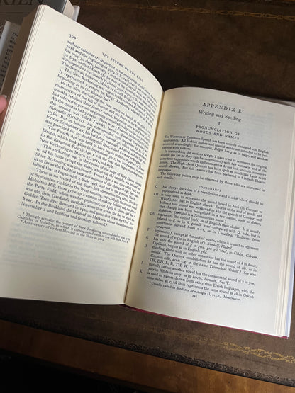 Lord of the Rings Three Volume Set - London Revised Second Edition 1970