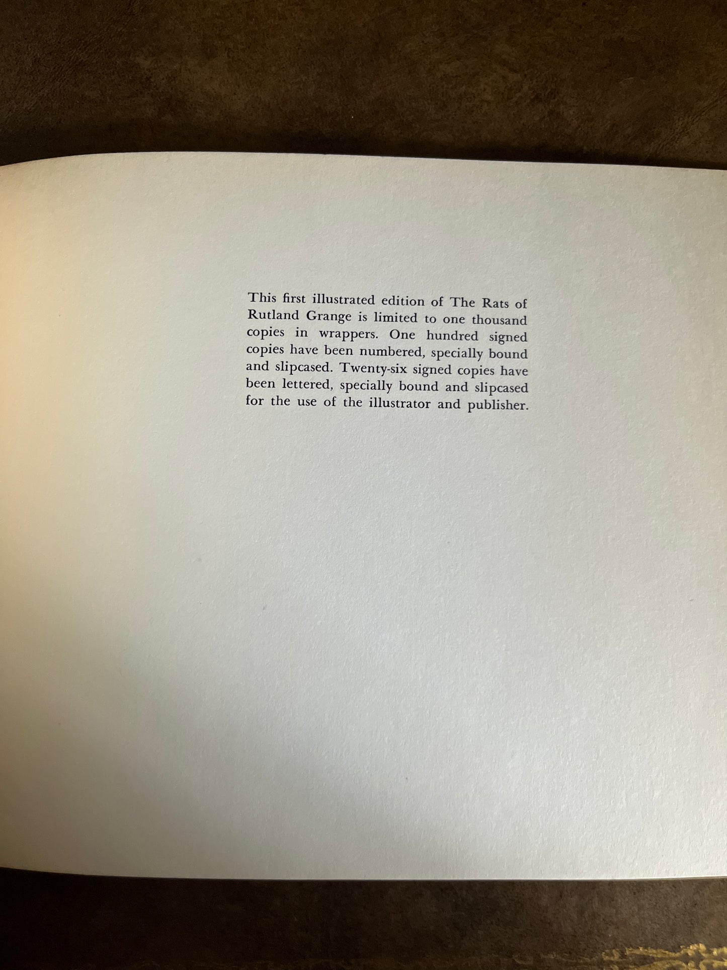 The Rats of Rutland Grange by Edmund Wilson - Illustrated and SIGNED by Edward Gorey