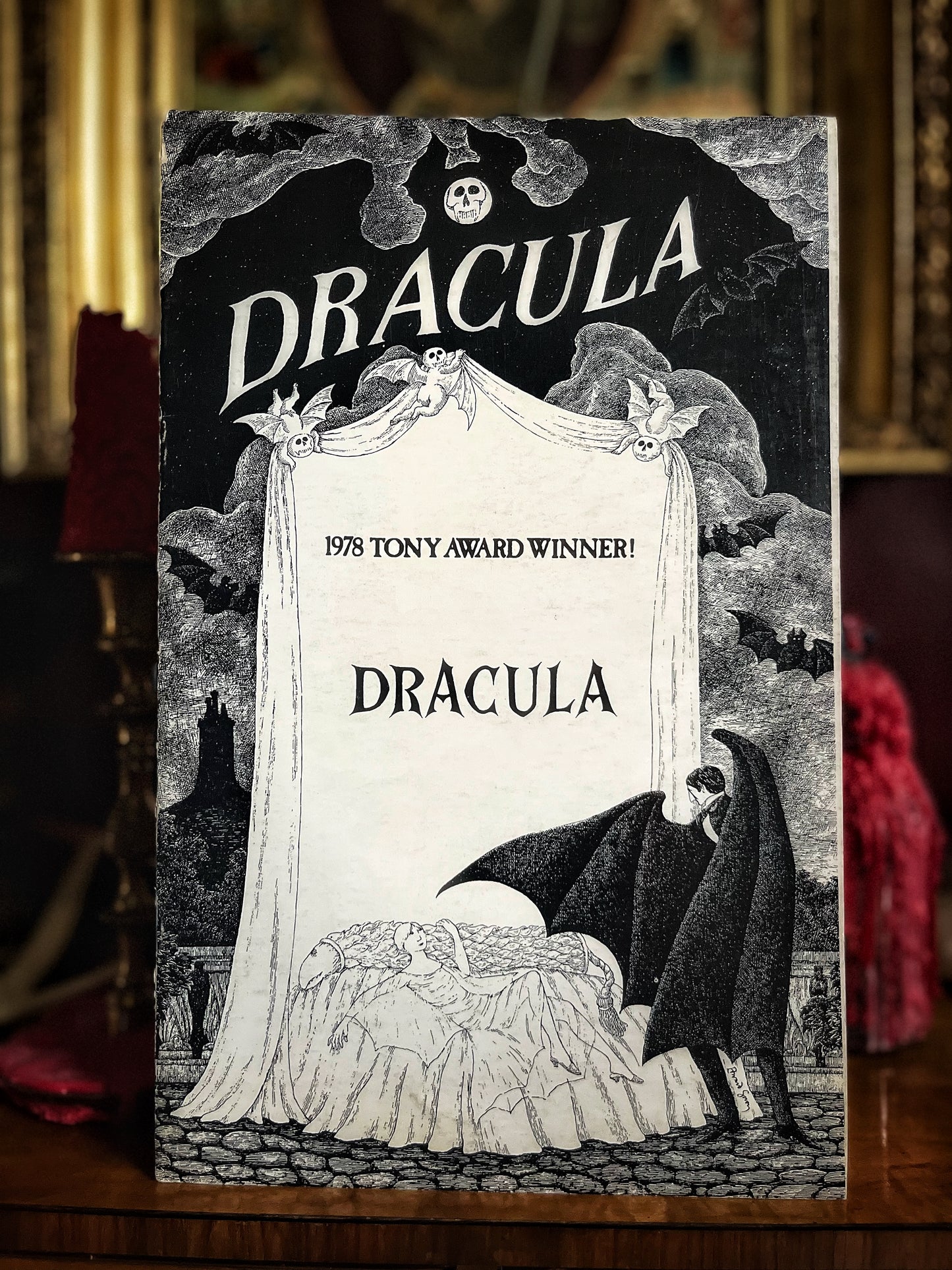 Dracula - 1978 Broadway Souvenir Program - Edward Gorey