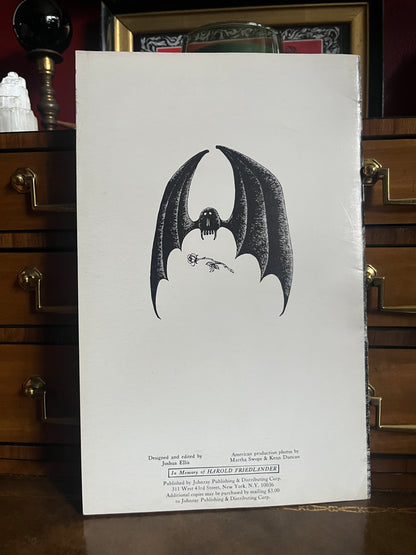 Dracula - 1978 Broadway Souvenir Program - Edward Gorey
