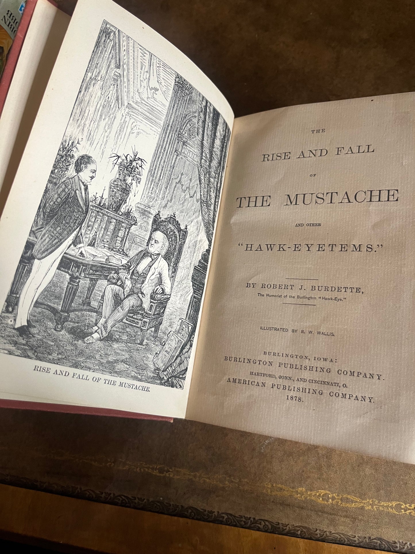 The Rise and Fall of the Mustache and other “Hawk-Eyetems” - Robert J. Burdette