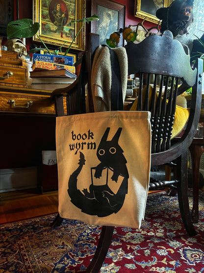 Book Wyrm Tote