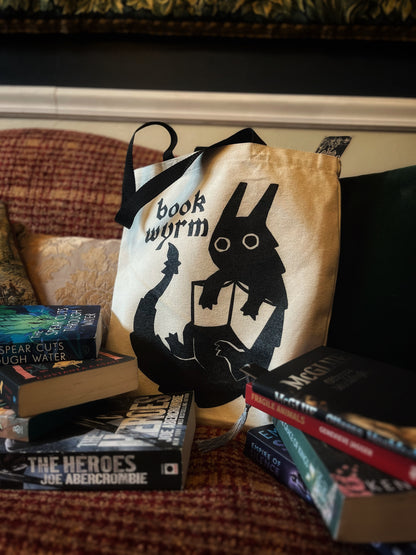 Book Wyrm Tote